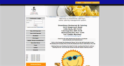 Desktop Screenshot of downhomecatering.catertrax.com