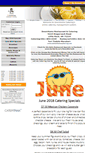 Mobile Screenshot of downhomecatering.catertrax.com