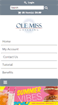 Mobile Screenshot of olemiss.catertrax.com